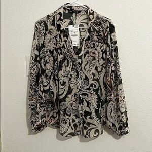 Zara 
Floral Paisley Women's Top